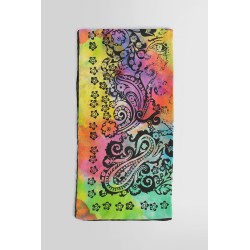 psychedelic paisley print bandana