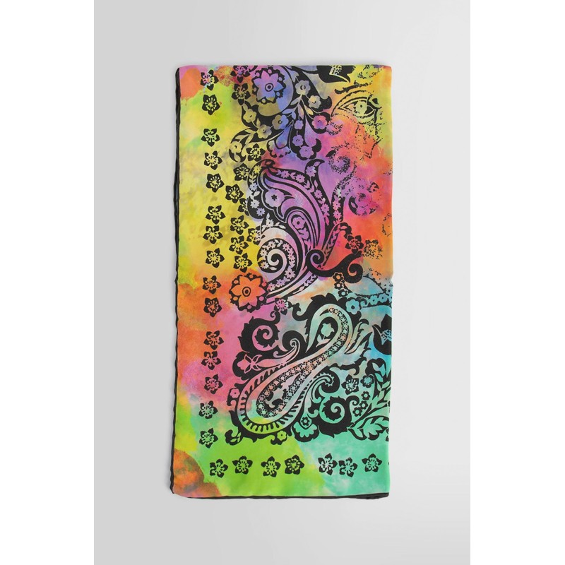 psychedelic paisley print bandana