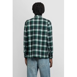 tartan check flannel outershirt