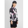 watercolour graffiti silk shirt