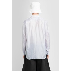 riped satin pocket shirt