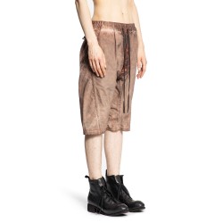 waxed cotton shorts