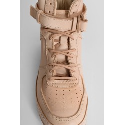 01 natural leather sneakers