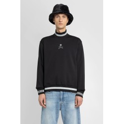 lurex skull turtleneck sweatshirt