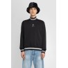 lurex skull turtleneck sweatshirt