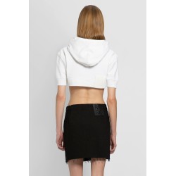 short sleeves cropped sweatshirt