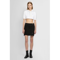 short sleeves cropped sweatshirt