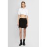 short sleeves cropped sweatshirt