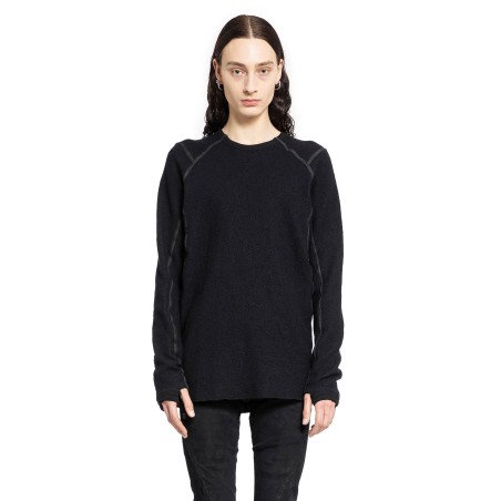 heat-healed seams long sleeve t-shirt in wool