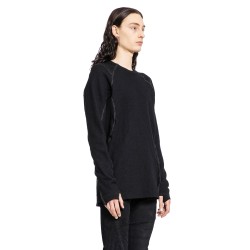 heat-healed seams long sleeve t-shirt in wool