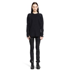 heat-healed seams long sleeve t-shirt in wool