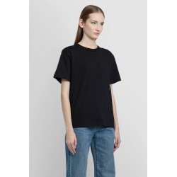 puff logo tee in cotton jersey