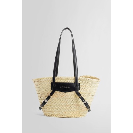 small voyou basket bag in raffia