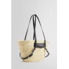 small voyou basket bag in raffia