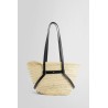 small voyou basket bag in raffia