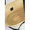 small voyou basket bag in raffia