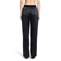 stretch silk satin pyjama pants