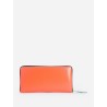 super fluo leather line wallet