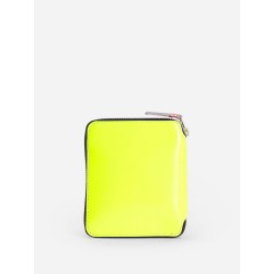 super fluo zip around wallet