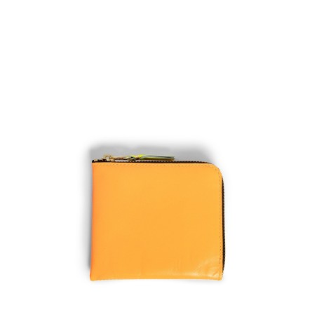 super fluo zipped coin wallet