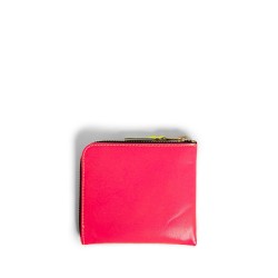 super fluo zipped coin wallet