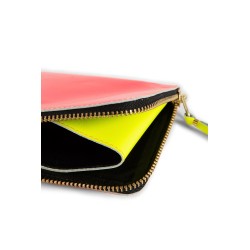 super fluo zipped coin wallet