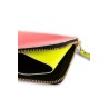 super fluo zipped coin wallet