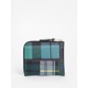 tartan patchwork wallet