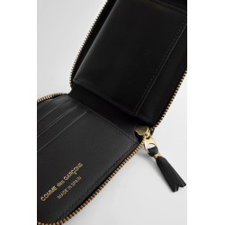 embossed logo type wallet