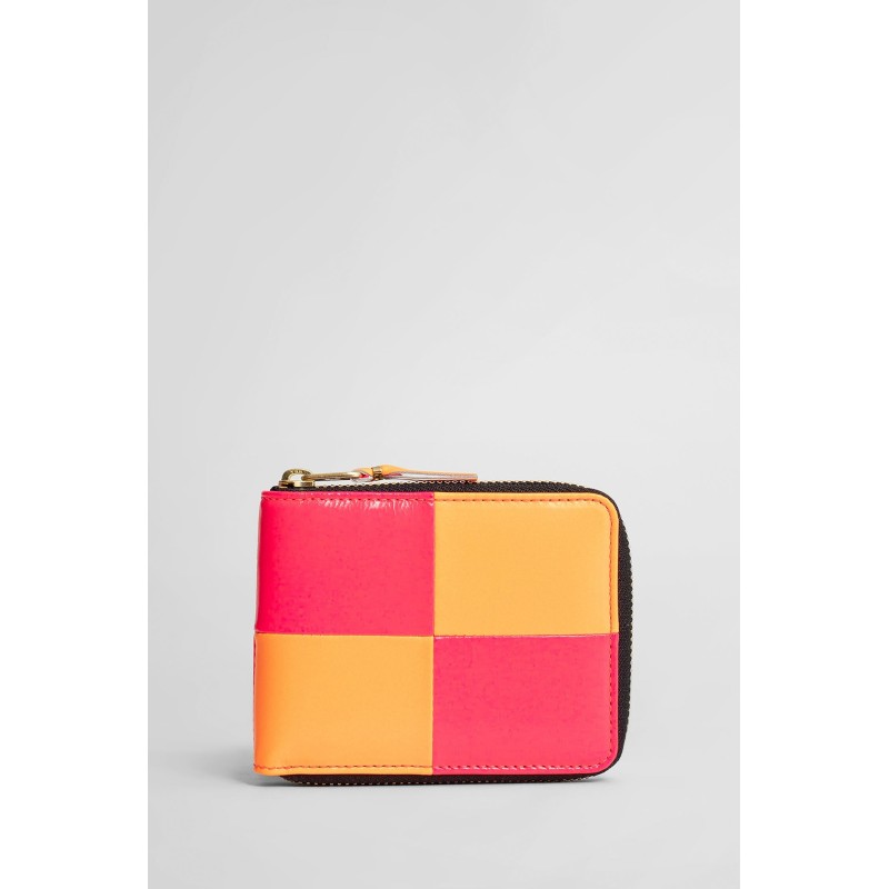 fluo squares wallet