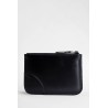 black line zipped wallet