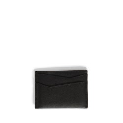 black puzzle edge plain cardholder