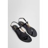 patent leather casandra sandals