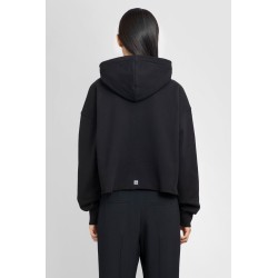 archetype cropped logo hoodie