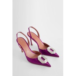 camelia satin slingback