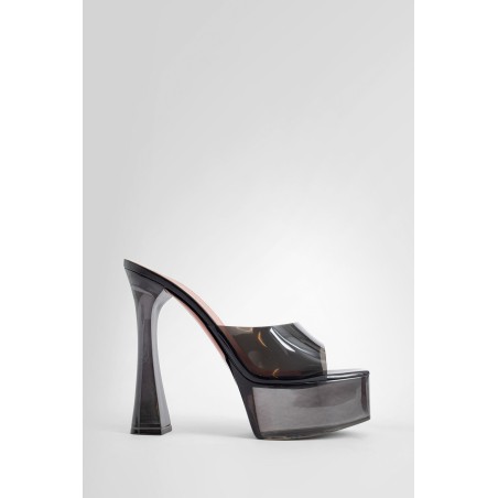 dalida glass pvc platform 140 mules