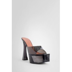 dalida glass pvc platform 140 mules