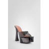 dalida glass pvc platform 140 mules