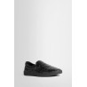 slip-on sneakers in intrecciato leather