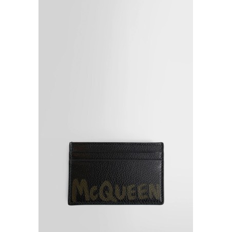 graffiti logo print card holder