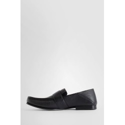 leather ff loafers