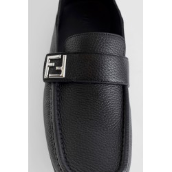 leather ff loafers