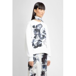 flower graphic sweatshirt