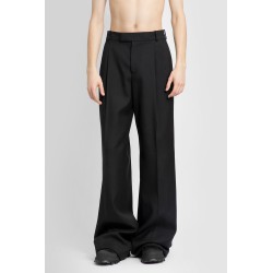 pleated baggy tailored trousers