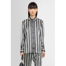 striped silk shirt