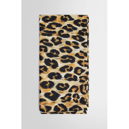 leopard silk scarf