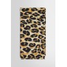 leopard silk scarf