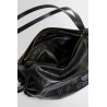 cushion shiny paper cowhide small shoulder bag