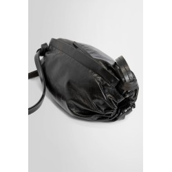 cushion shiny paper cowhide small shoulder bag