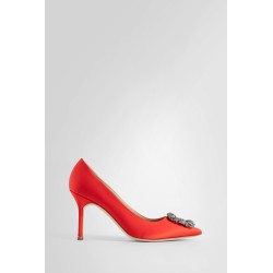 hangisi 90 satin jewel buckle pumps